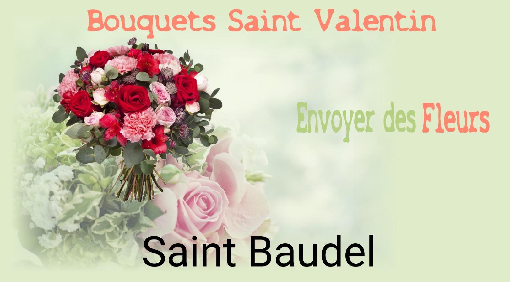 Roses de Saint-Valentin livrées à Saint-Baudel